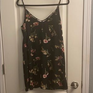 Black Floral Dress